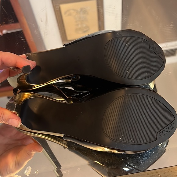 Guess Platform Sling-backs Size 9.5 - Picture 4 of 6